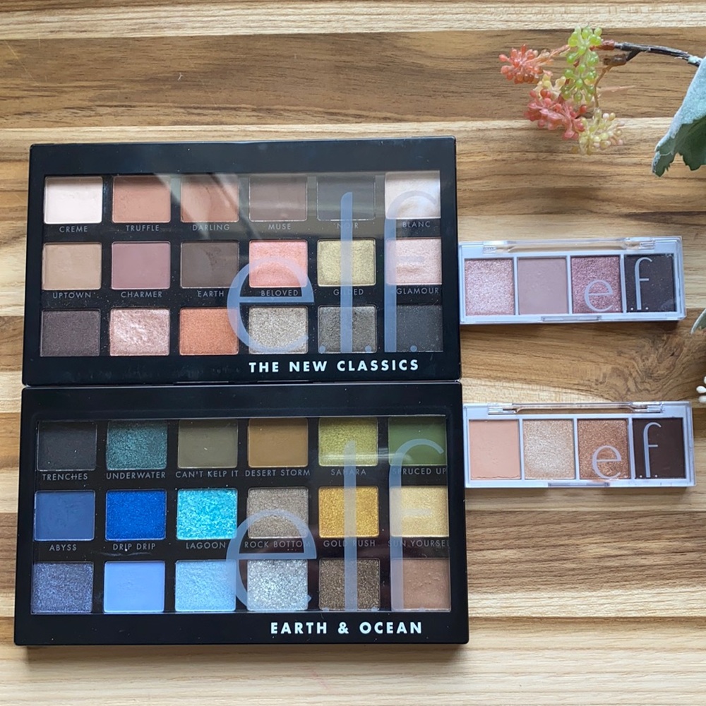 Elf Bundle of 4 Eyeshadow Palettes
